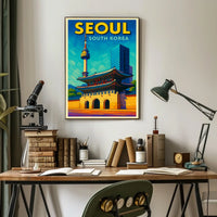 Seoul, South Korea Poster