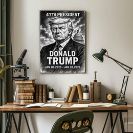 Donald Trump 47th President Poster