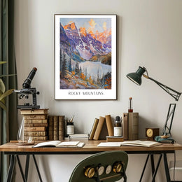 Rocky Mountains Poster PosterGoat