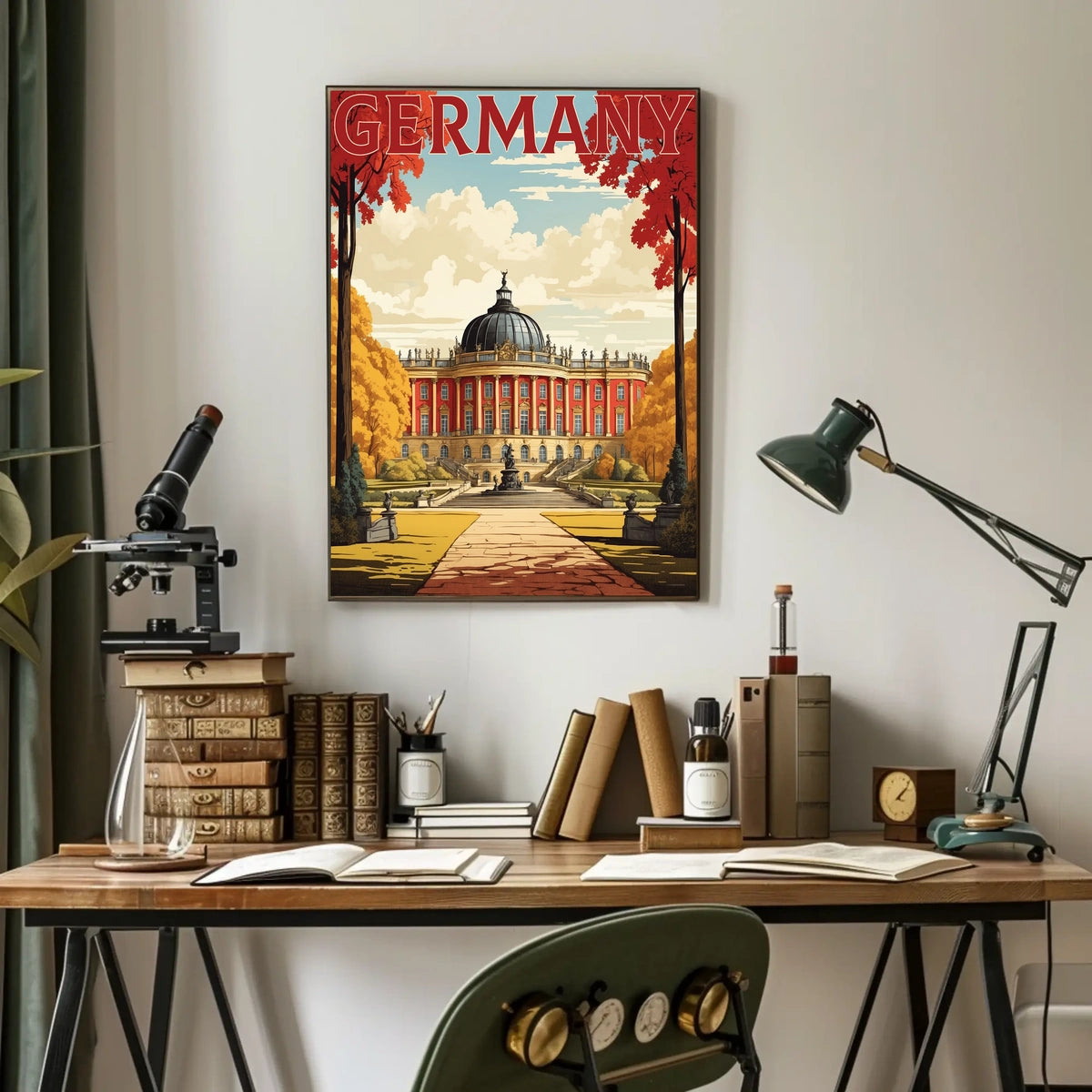 Autumn in Germany Poster