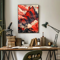 Majestic Peaks Poster