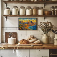Los Angeles Skyline Poster