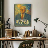 Trump Unity Patriotic Impressionism Poster