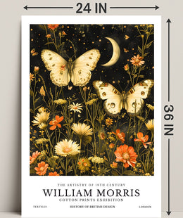 William Morris Celestial Cotton Prints Cultural or Heritage Poster