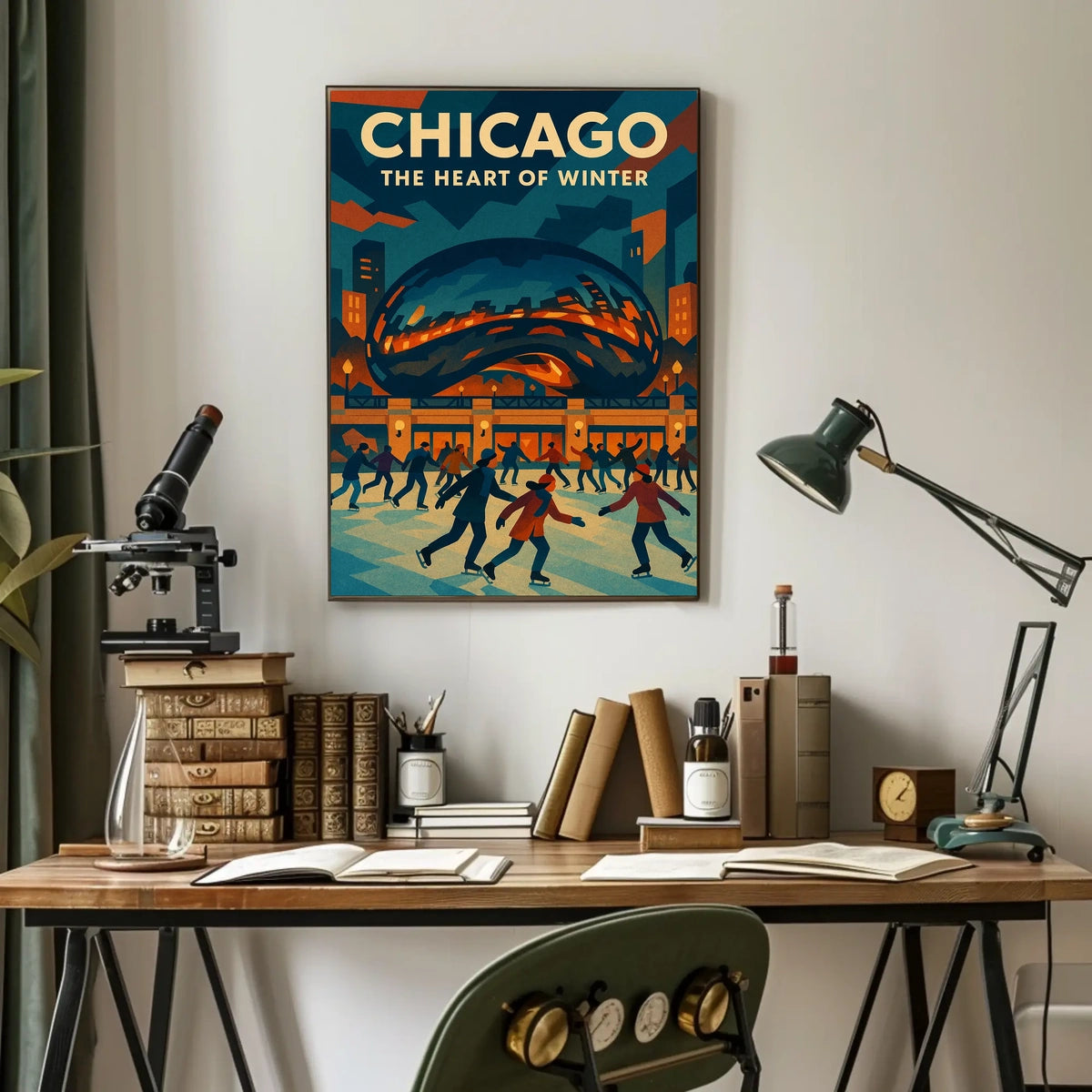 Chicago The Heart Of Winter Poster