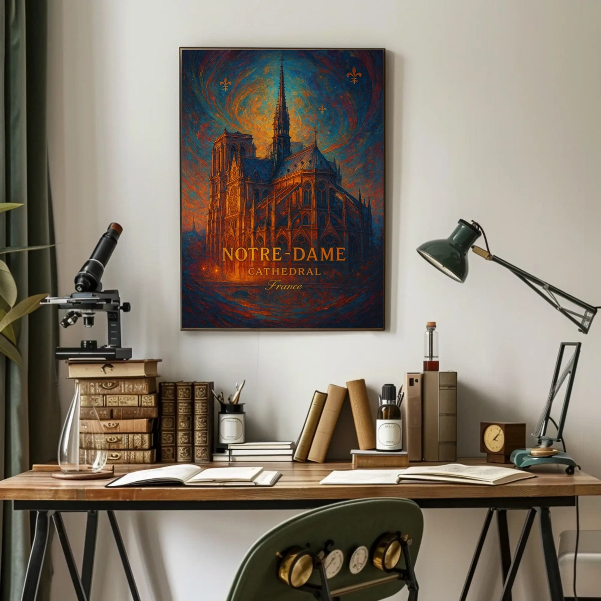 Notre-Dame Cathedral Poster