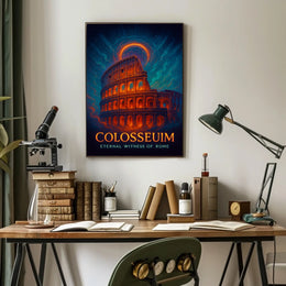 Colosseum Eternal Witness of Rome Poster