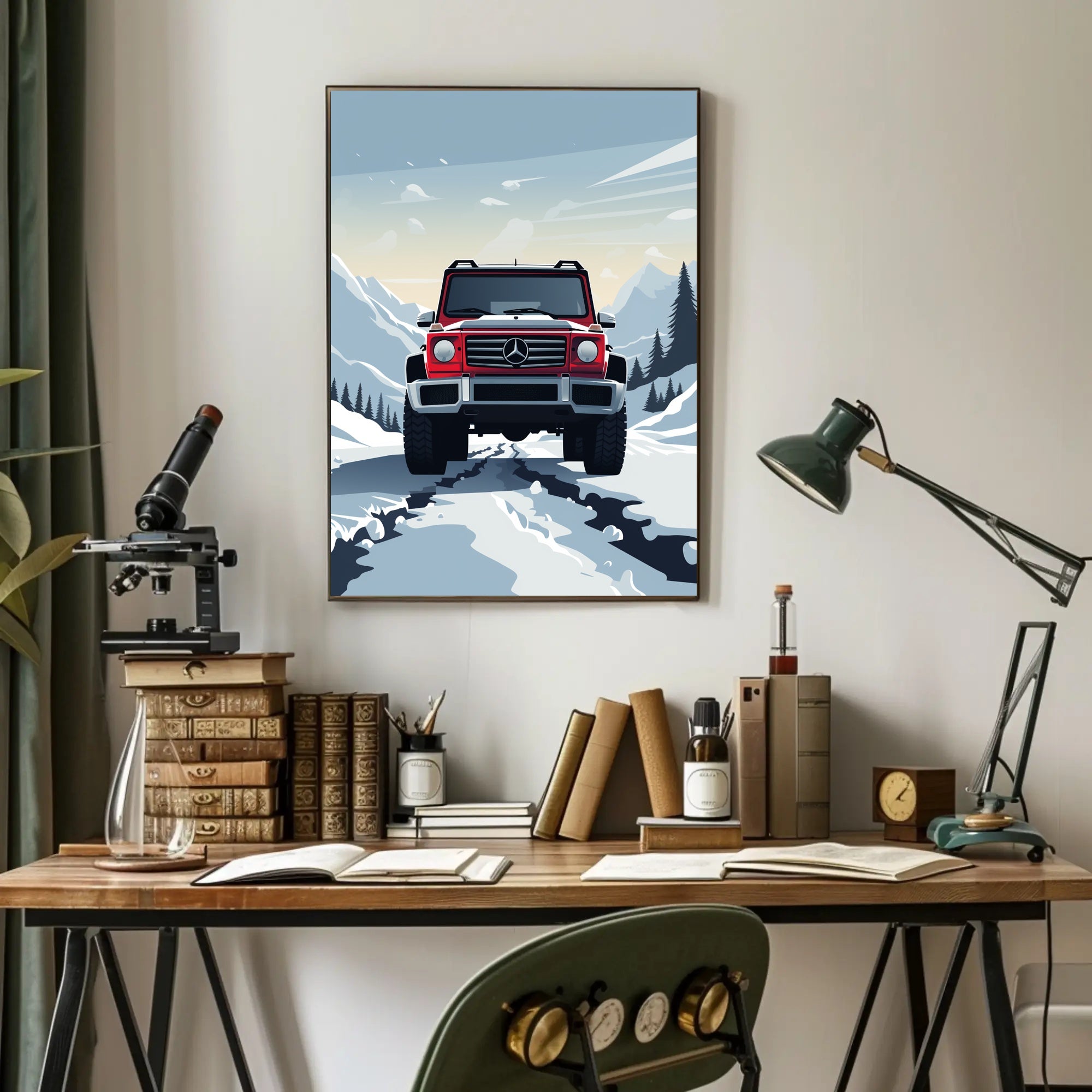 Rugged Adventure Poster PosterGoat