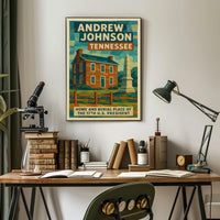Andrew Johnson 17Th President Poster