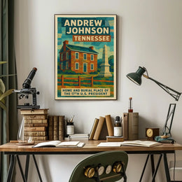 Andrew Johnson 17Th President Poster