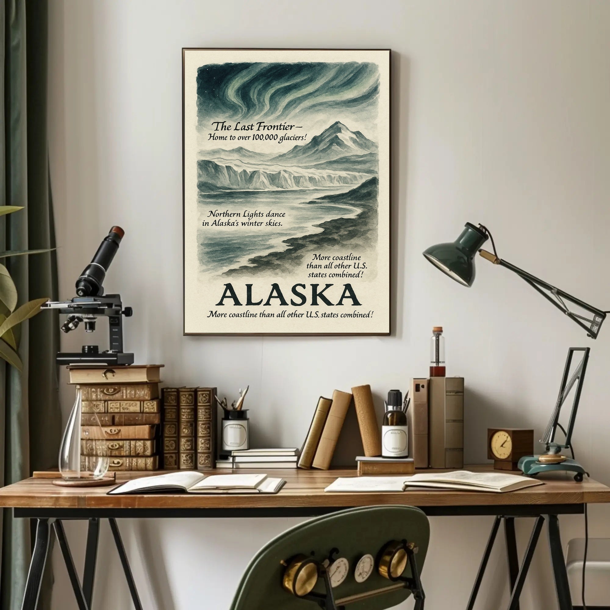 Alaska The Last Frontier Poster