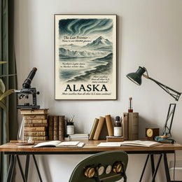 Alaska The Last Frontier Poster