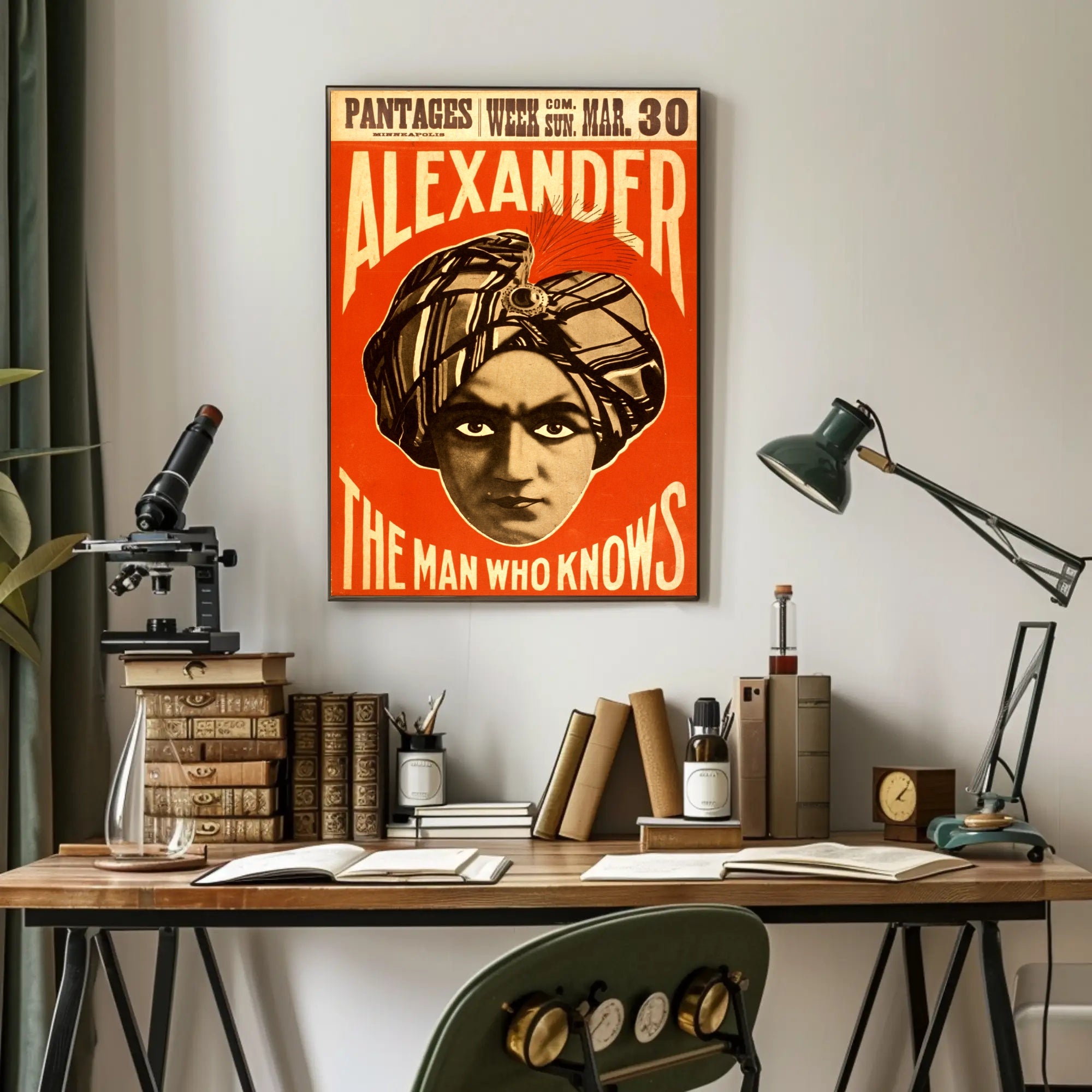 Alexander the Man Who Knows Cultural Heritage Poster
