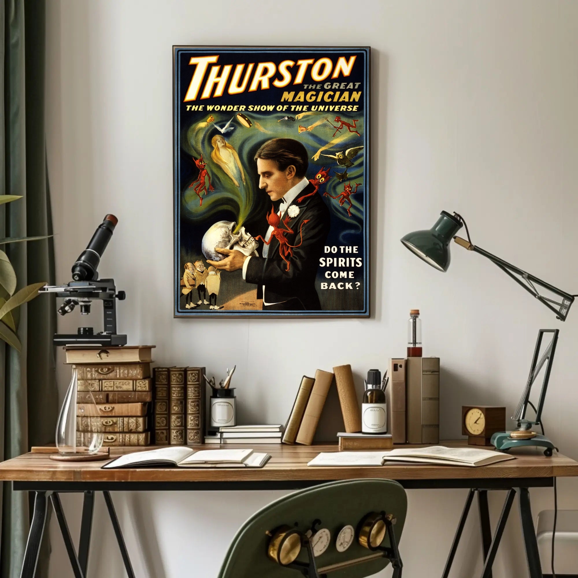 Thurston the Great Magician Historical and Cultural Poster