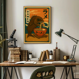 Ramen Monster Poster