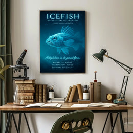 Icefish Natures Arctic Phantom Poster