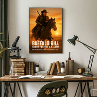 Buffalo Bill Scout for the U.S. Army Poster