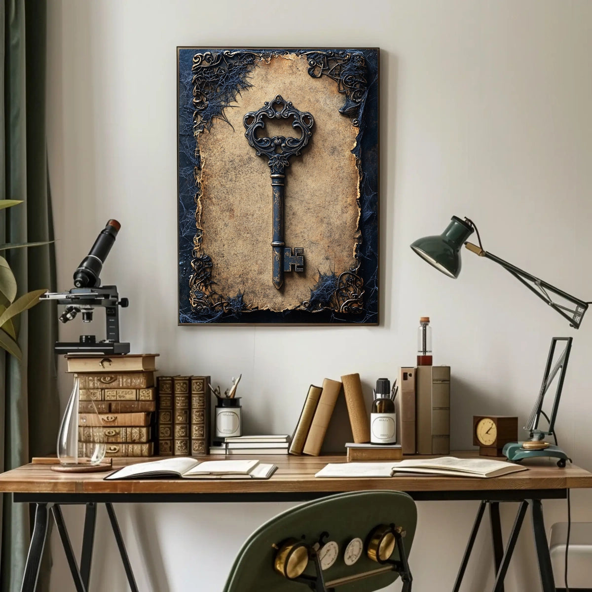 Antique Gothic Key Art Print Poster