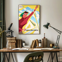 Discover The Jungfrau Region Poster