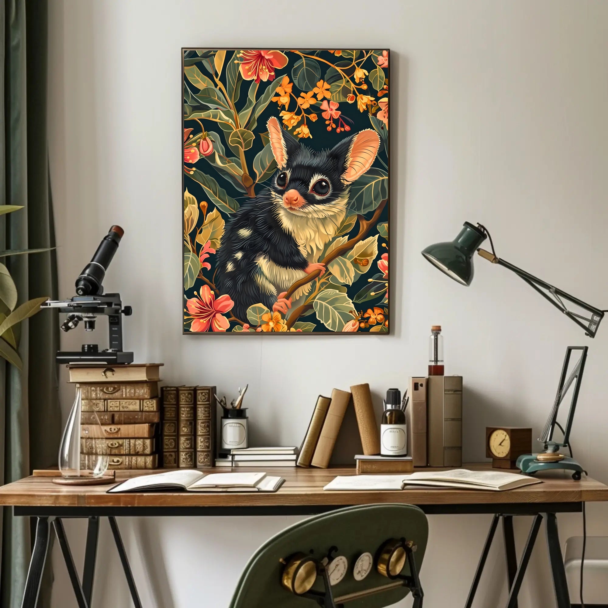 Enchanted Forest Creature Wall Art Print