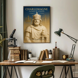 Charlemagne Father Of Europe Poster