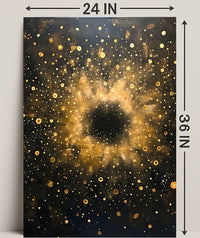 Cosmic Explosion William Morris Art Poster