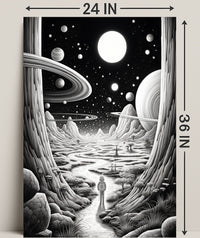 Cosmic Wanderer Poster PosterGoat