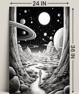 Cosmic Wanderer Poster PosterGoat