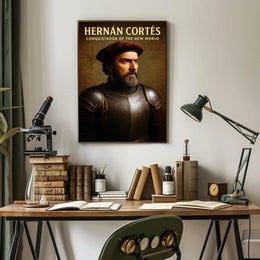 Hernán Cortés Conquistador of the New World Poster PosterGoat