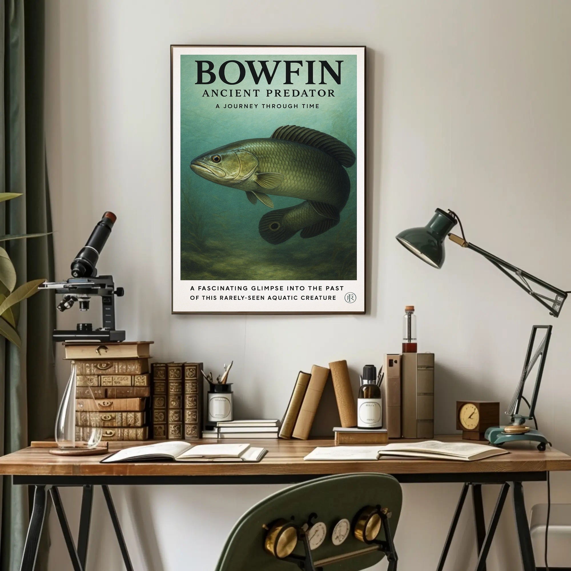 Bowfin Ancient Predator Poster PosterGoat