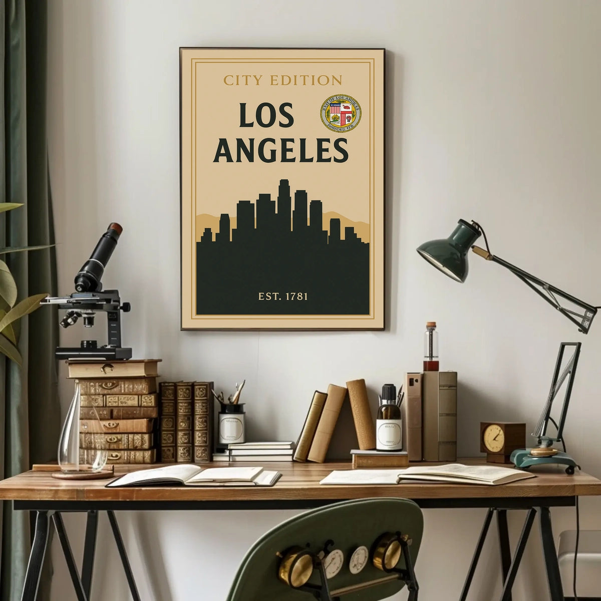 Los Angeles City Edition Poster