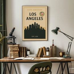 Los Angeles City Edition Poster