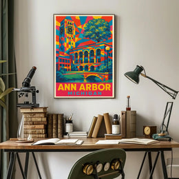 Ann Arbor, Michigan Poster