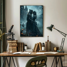 Gothic Romance in the Mist Poster PosterGoat