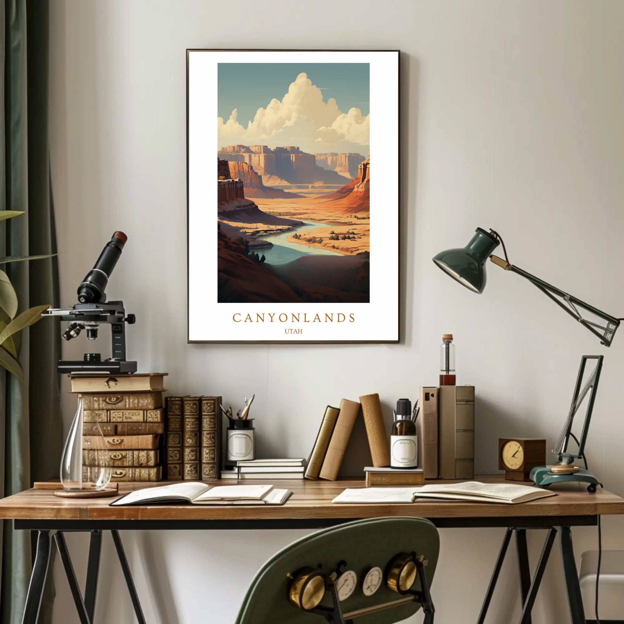 Canyonlands Landscape Poster PosterGoat