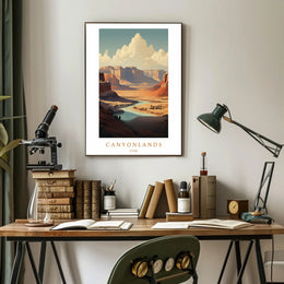 Canyonlands Landscape Poster PosterGoat