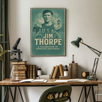 Celebrating a Legend Jim Thorpe Poster