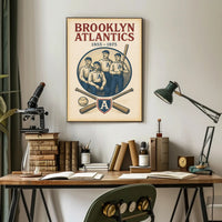 Brooklyn Atlantics Baseball Team Poster PosterGoat