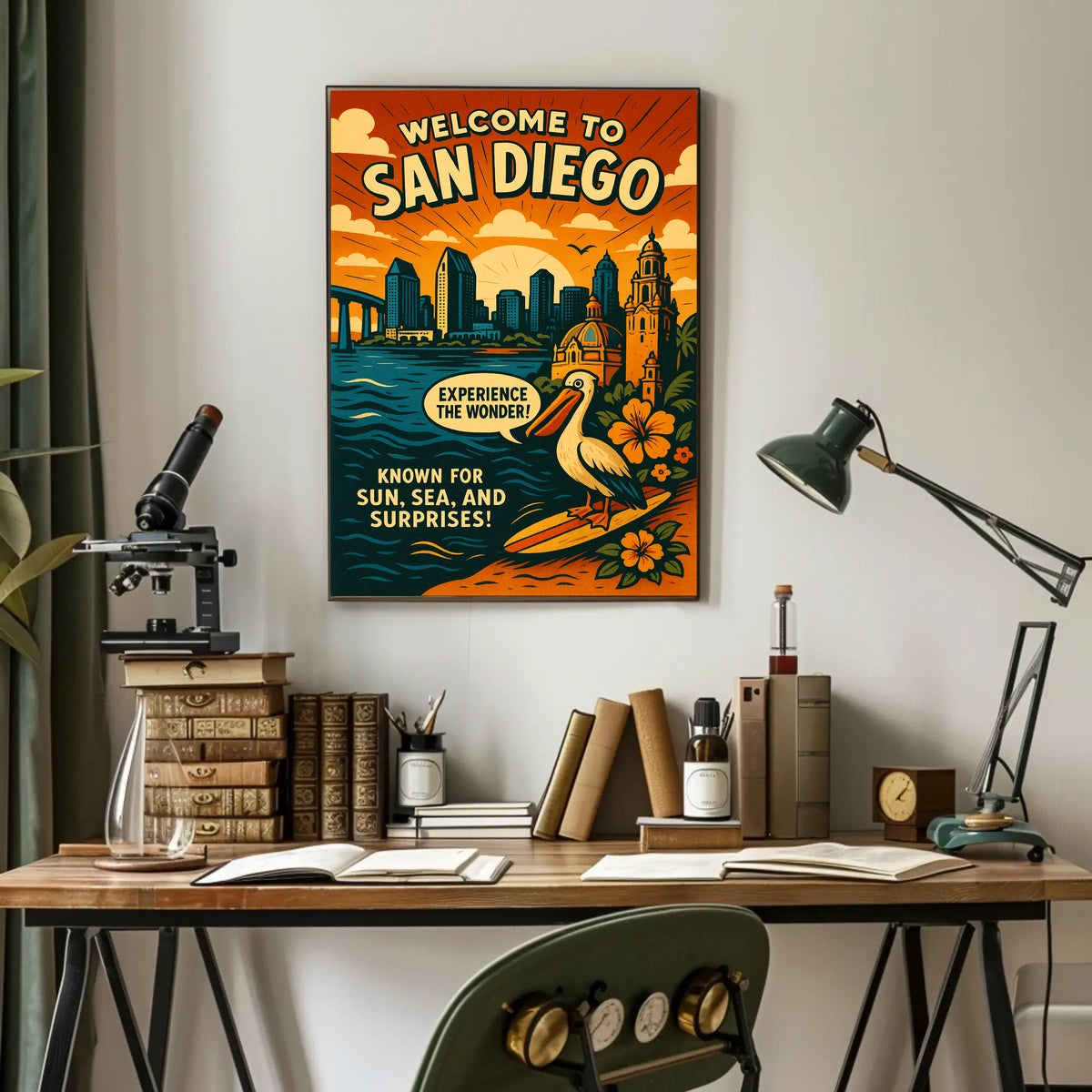 Welcome To San Diego Poster
