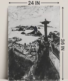 Christ The Redeemer Over Rio Poster
