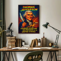 Thomas Jefferson 3rd President Poster
