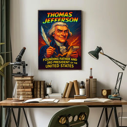 Thomas Jefferson 3rd President Poster
