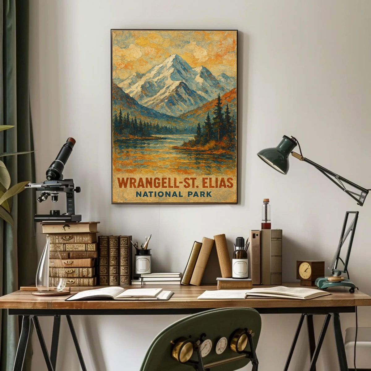 Wrangell-St. Elias National Park Poster