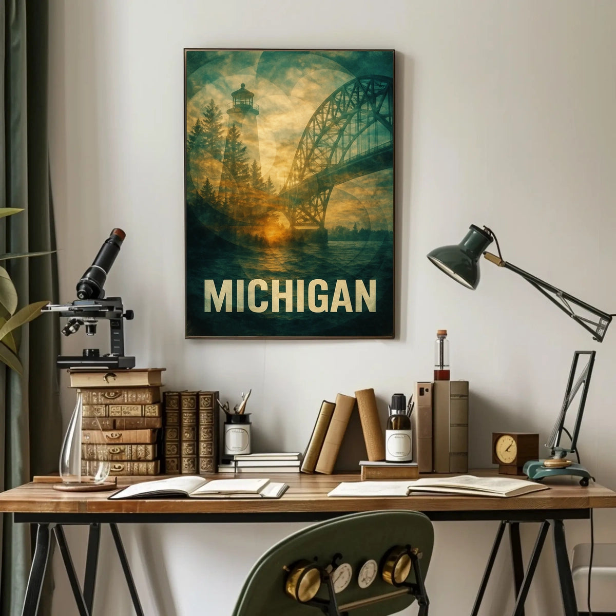 Michigan Scenic Poster
