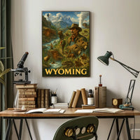 Wyoming Wilderness Adventure Poster