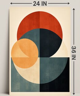 Geometric Harmony Poster