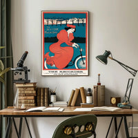 The New York Recorder Cycling Poster PosterGoat