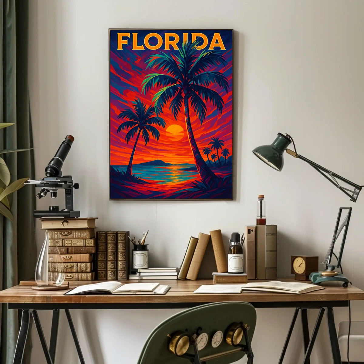 Florida Sunset Poster