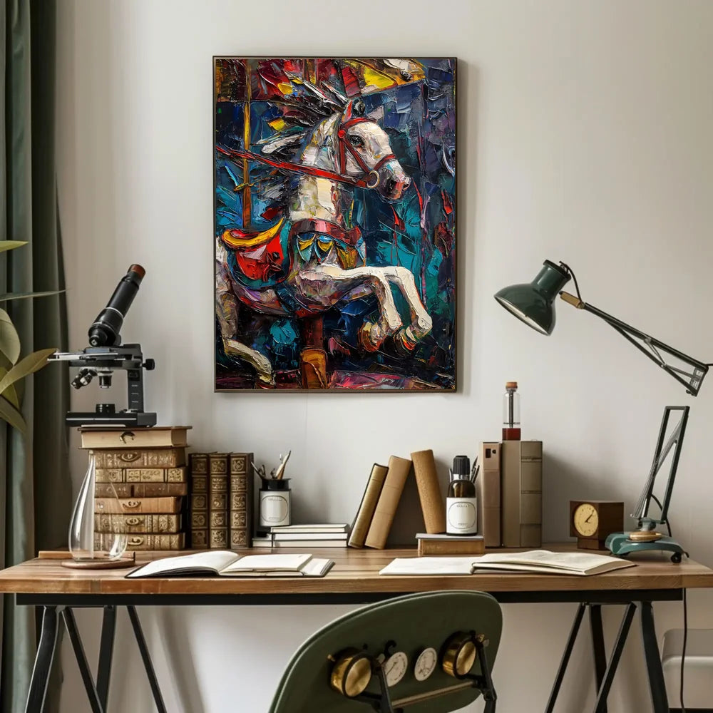 Ambiguous Visual Elements Art Poster
