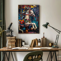 Ambiguous Visual Elements Art Poster